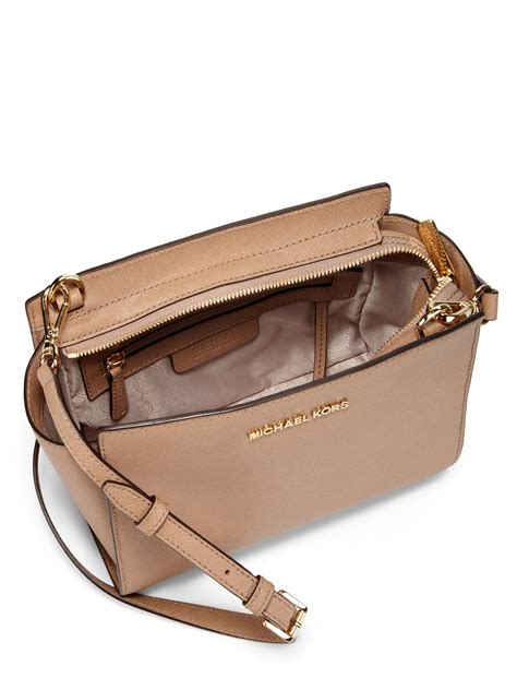 michael kors medium selma satchel price|Michael Kors selma medium messenger.